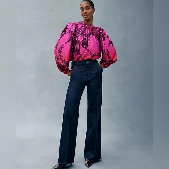 Ann Taylor Trouser Jeans Petite - Picture 3 of 5